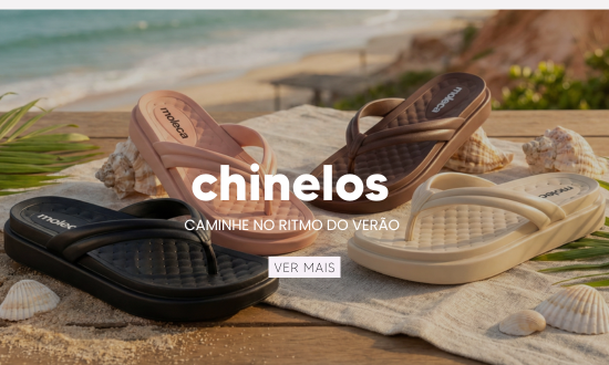 Chinelos femininos