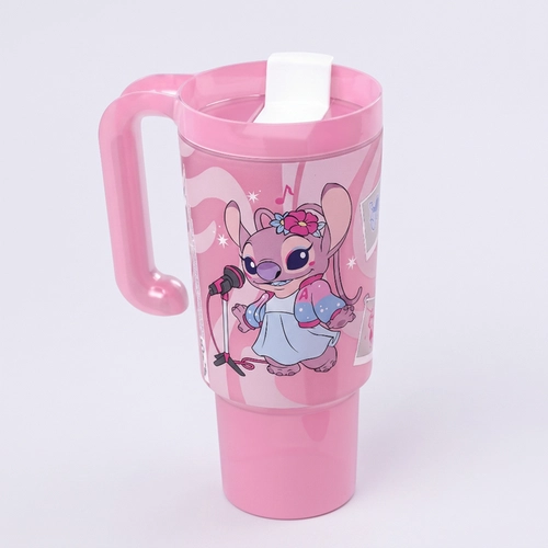 Copo Tumbler Com Tampa E Alça Angel 650ML