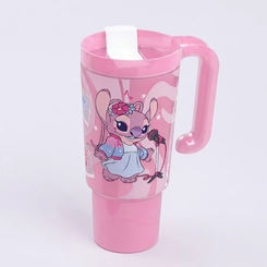 Copo Tumbler Com Tampa E Alça Angel 650ML