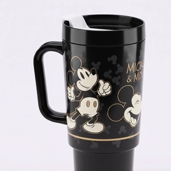 Copo Tumbler Com Tampa E Alça Mickey 650ML