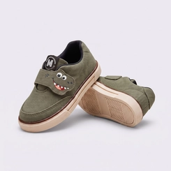 Tênis Infantil Menino Molekinho Velcro Dino