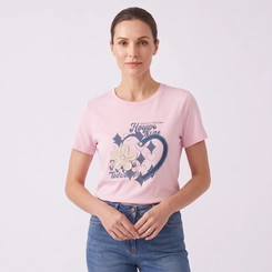 Blusa Feminina Estampada Com Bordado E Aplicação Chic Top