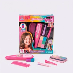 Kit Mechas Coloridas Infantil Make Brinq