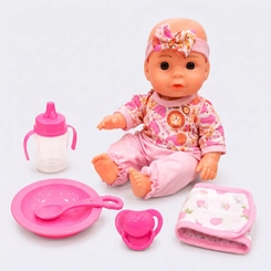 Boneca Bebê Tammy Papinha Com Acessórios