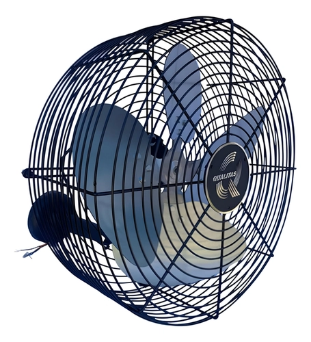 Ventilador de Parede Comercial Industrial Oscilante Q450 Turbo T4 TRIFASICO 220/380/440V Qualitas