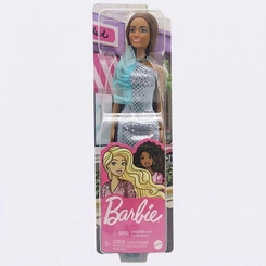 Boneca Barbie Original Glitz Fashion Vestido Brilhante Mattel