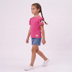 Blusa Infantil Menina Minnie Mouse Licenciada Disney - Fakini