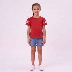 Blusa Infantil Menina Minnie Mouse Licenciada Disney - Fakini