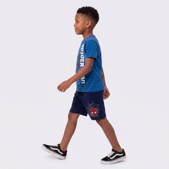 Conjunto Infantil Spider Teias Licenciada Marvel - Fakini