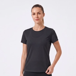 Camiseta Feminina Manga Curta Dry Fit Esportiva