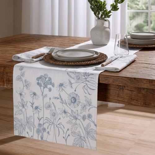 Trilho De Mesa Ciana Estampado 45 cm x 1,60 m Dohler
