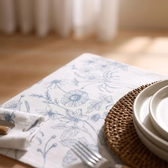 Trilho De Mesa Ciana Estampado 45 cm x 1,60 m Dohler