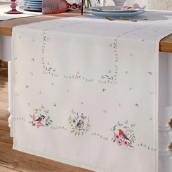 Trilho De Mesa Jardim Estampado 45 cm x 1,60 m Dohler