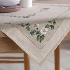 Toalha De Mesa Quadrada Botânica Estampada Dohler