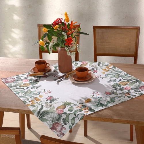Toalha De Mesa Quadrada Verena Estampada Dohler
