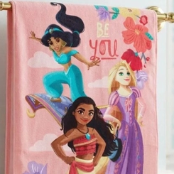 Toalha De Banho Infantil Aveludada Princesas Dohler