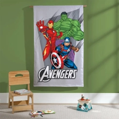 Toalha De Banho Infantil Felpuda Avengers Dohler