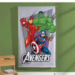Toalha De Banho Infantil Felpuda Avengers Dohler