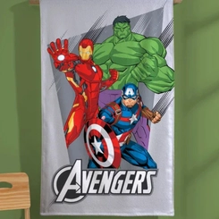 Toalha De Banho Infantil Felpuda Avengers Dohler