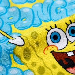 Toalha De Banho Infantil Felpuda Bob Esponja Dohler