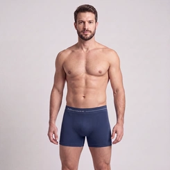 Cueca Boxer Microfibra Básica Lisa