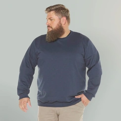Blusa Masculina Moletom Flanelada Plus Size Básica Casual Lisa