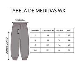 Calça Moletom Masculina Flanelada Básica Jogger