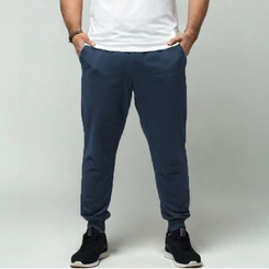 Calça Moletom Masculina Flanelada Básica Jogger