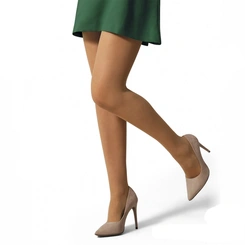 Meia Calça Feminina Clássica Fio 15 Transparente