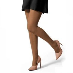 Meia Calça Feminina Clássica Fio 15 Transparente