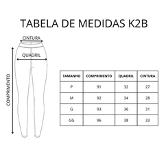 Legging Feminina Lycra Básica Fidelma