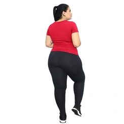 Legging Feminina Plus Size Lycra Básica Ditana