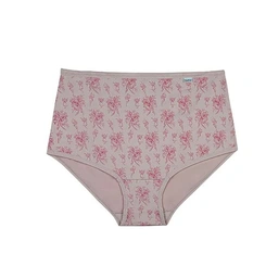 Kit Calcinha Del Rio Feminina Microfibra 2 Peças Plus Size Cintura Alta