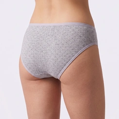 Kit Calcinha Del Rio Feminina 3 Peças Cotton Algodão Biquini