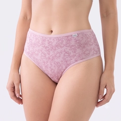 Kit Calcinha Del Rio Feminina 2 Peças Cotton Algodão Cós Largo