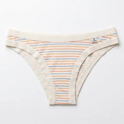 Kit Calcinha Del Rio Feminina 3 Peças Biquíni Cotton Algodão