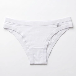 Kit Calcinha Del Rio Feminina 3 Peças Biquíni Cotton Algodão