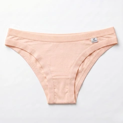 Kit Calcinha Del Rio Feminina 3 Peças Biquíni Cotton Algodão