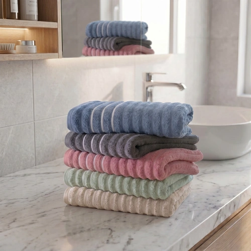 Toalha de Banho Jacquard Wave