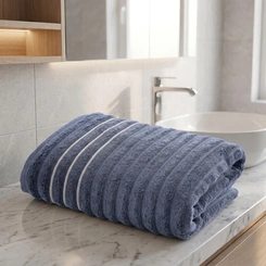 Toalha de Banho Jacquard Wave