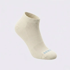 Kit Meia Esportiva Feminina Lisa 3 Pares