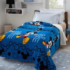 Manta Infantil Jolitex Soft Fun Personagens Disney