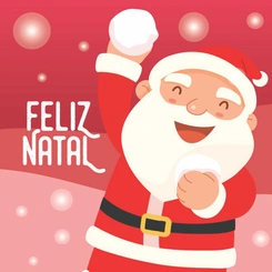 Capa de Almofada de Natal Natalina Estampada de Suede Veludo Aveludada