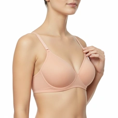 Kit Sutiã Del Rio Feminino 2 Peças Modal com Bojo Sem Aro