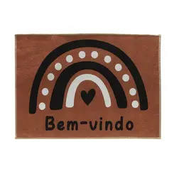 Tapete de Porta Estampado Bem Vindo Berlim
