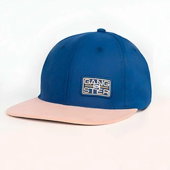 Boné Masculino Gangster Aba Reta Mini Logo