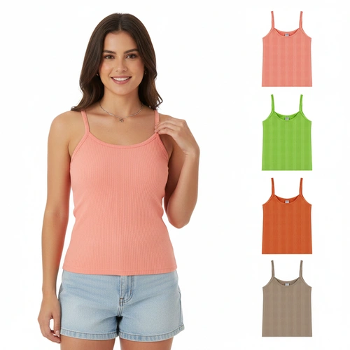 Blusa Feminina Alça Formitz Canelada
