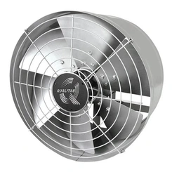Exaustor Axial Industrial 40cm Bivolt EQ400M6 110v/220v Baixa Rotação Qualitas