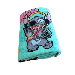 Manta Solteiro Estampa Stitch Jolitex Fun