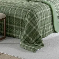 Edredom Malha Casal Estampado Vivaldi